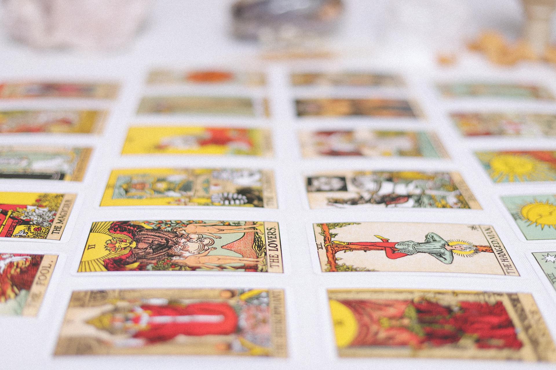 Tirage de tarot pour consultation